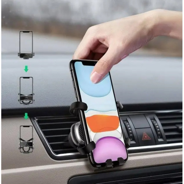 Автотримач UGREEN LP228 Gravity Phone Holder for Car (80539)